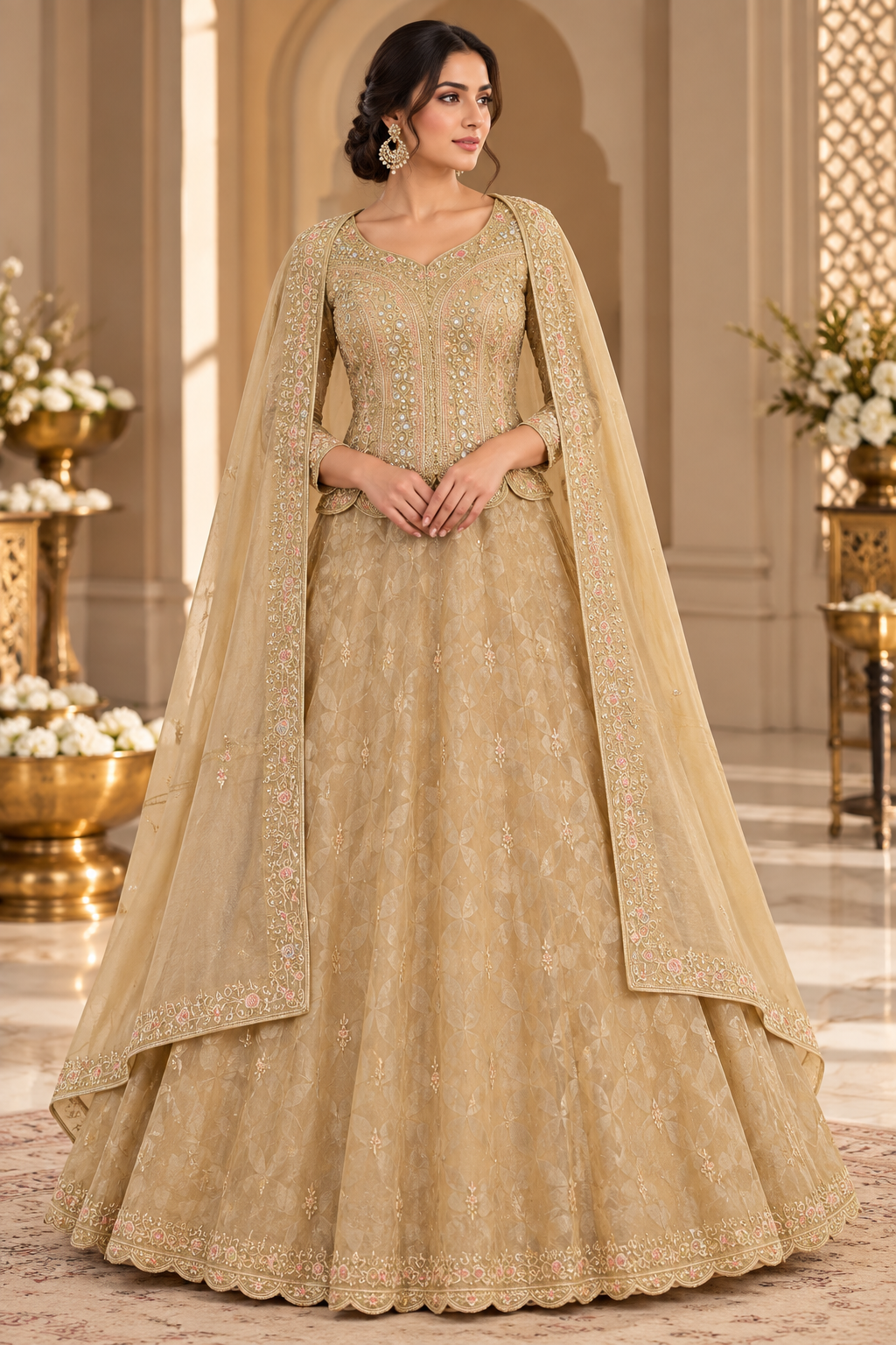Ivory Grand Couture Lehenga